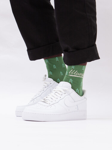 Носки ЗАПОРОЖЕЦ Шишки Зеленый фото 23