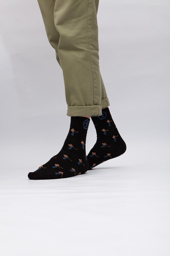 Носки ЗАПОРОЖЕЦ Контра Черный фото 22