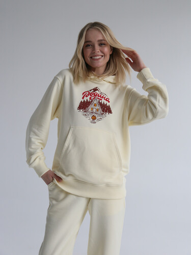 Худи РОДИНА Родина дом (женское) Молочный фото 3