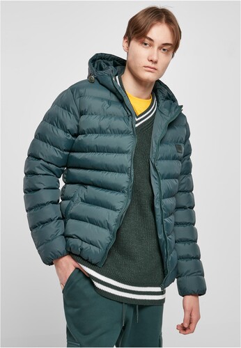 Куртка URBAN CLASSICS Basic Bubble Jacket Bottle Green фото 5