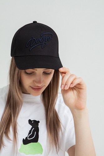 Бейсболка ЗАПОРОЖЕЦ Dobro Classic Black фото 11