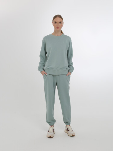 Свитшот РОДИНА Оверсайз (женский) Мята фото 5