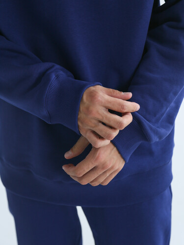 Свитшот РОДИНА Оверсайз (мужской) Нэви фото 6