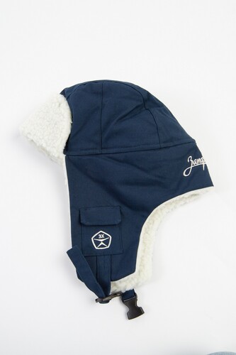 Шапка ЗАПОРОЖЕЦ Ushanka Beanie Navy фото 12
