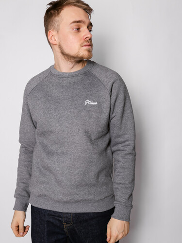 Свитшот с начесом РОДИНА Base (мужской) Темно-Серый фото 5