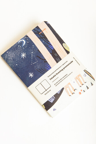 Блокнот FALAFEL BOOKS A6 Evening Promenade фото 2