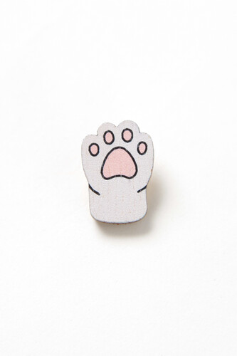 Пин деревянный WAF-WAF Лапки Коти фото 4