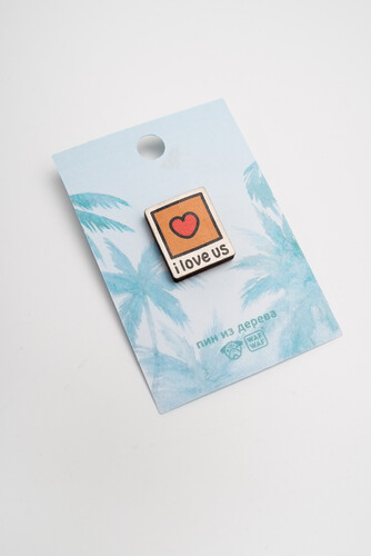 Пин деревянный WAF-WAF Снимок на память фото 5