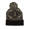 Шапка с помпоном ЗАПОРОЖЕЦ Узор Black фото 3