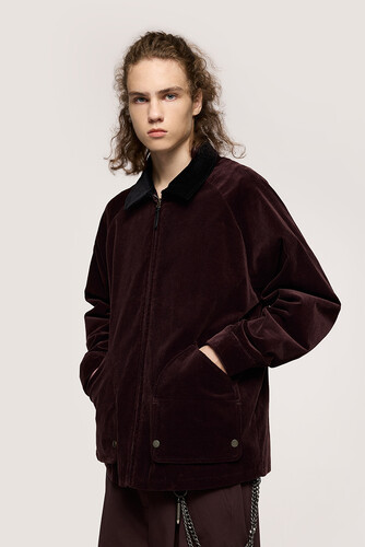 Куртка Truepsin VELVET RETRO Кофейный фото 6