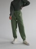 Брюки с начесом спортивные РОДИНА Оверсайз (женские) Еловый фото