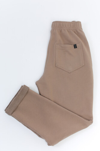 Брюки SEA-PEA СLOTHING зауженные (женские) Серо-Бежевый фото 9