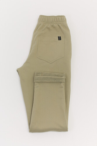 Брюки SEA-PEA СLOTHING зауженные (женские) Пыльный Зеленый фото 12