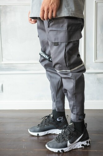 Джоггеры BLK CROWN Force 2 Grey фото 4