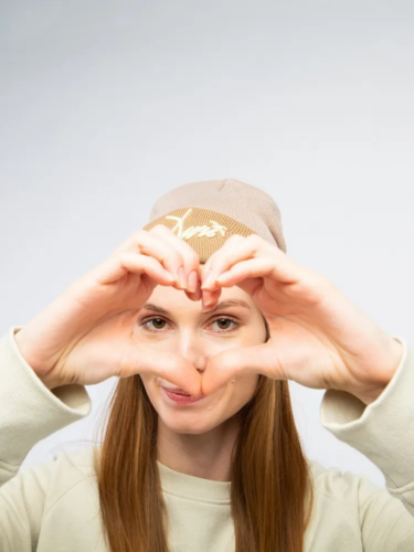 Шапка ЗАПОРОЖЕЦ Ditch Sobaka Light Beige/Beige фото 20