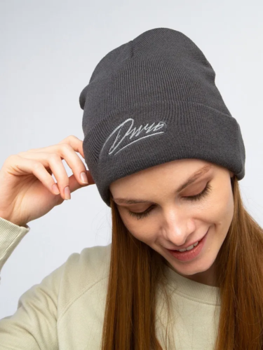 Шапка ЗАПОРОЖЕЦ Ditch 3 Schrift/Дичь 3 Шрифт Dark Grey фото 9