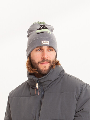 Шапка ЗАПОРОЖЕЦ Mishka Grey фото 17