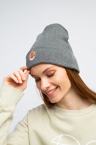 Шапка ЗАПОРОЖЕЦ Ogon/Огонь FW23 Grey Melange фото 9