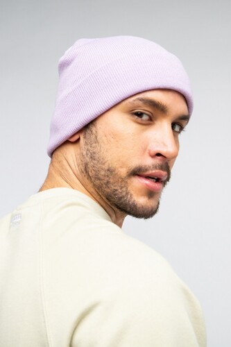 Шапка TRUESPIN Basic Beanie Dust Purple фото 8