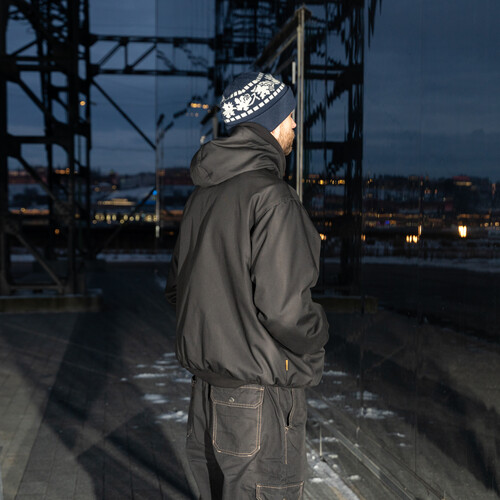 Куртка LARRY Canvas Jacket Black фото 14