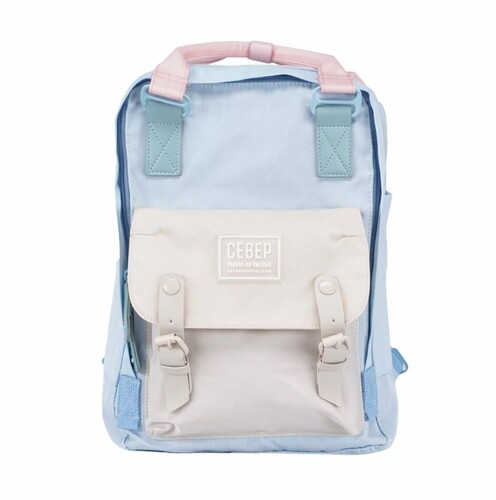 Рюкзак СЕВЕР СЕВ946 Голубой/Бежевый фото 8