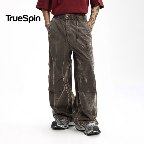 Брюки TRUESPIN Parus Tie-Dye Коричневый фото 7