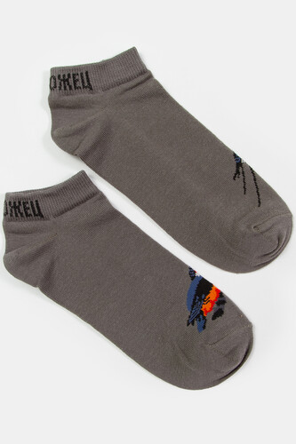 Носки ЗАПОРОЖЕЦ 2 Птички короткие Светлый Хаки фото 10