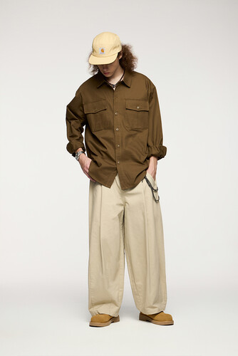 Рубашка TRUESPIN Blank Коричневый фото 13