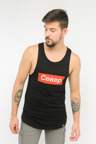 Майка СЕВЕР Supreme Черный фото 10