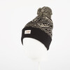 Шапка с помпоном ЗАПОРОЖЕЦ Узор Black фото