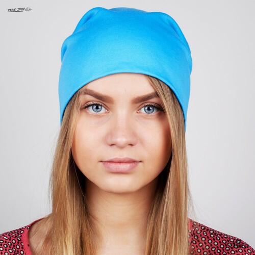 Шапка TRUESPIN Jersey Beanie Light Blue фото 17