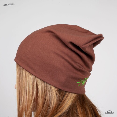 Шапка TRUESPIN Jersey Beanie Brown фото 22