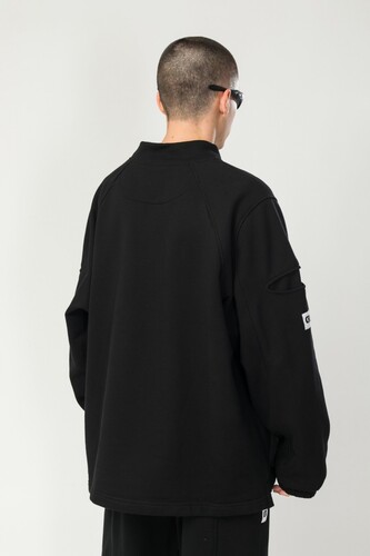 Мужская толстовка CODERED Sleevecognito Черный/Черный фото 12