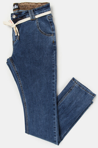 Джинсы SKILLS Slim Flex Blue фото 15