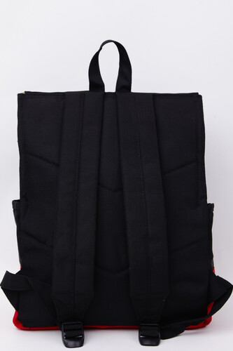 Рюкзак СЕВЕР СЕВ774 Черный/Красный фото 8