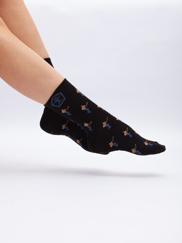 Носки ЗАПОРОЖЕЦ Контра Черный фото 12