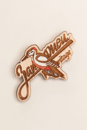 Значок ЗАПОРОЖЕЦ х WAF-WAF Дятел Лого фото 3