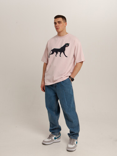 Футболка ЗАПОРОЖЕЦ Pantera Big Loose Fit Pinky фото 17