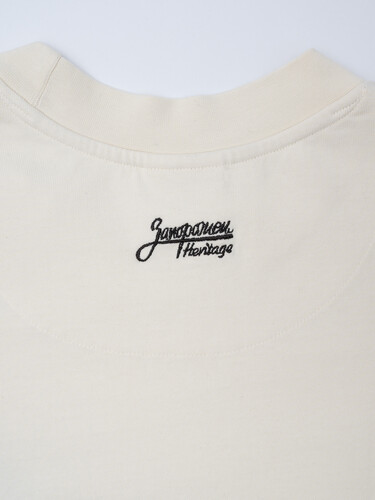 Футболка ЗАПОРОЖЕЦ Pantera Big Loose Fit Off White фото 11