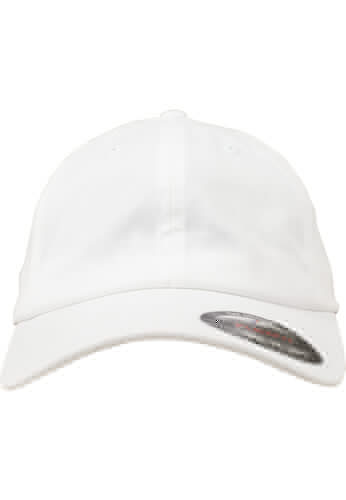 Бейсболка FLEXFIT Cotton Twill Dad Cap White фото 6