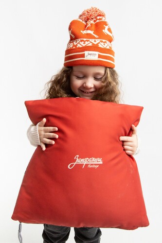 Шапка ЗАПОРОЖЕЦ Oleni (детская) Orange фото 13