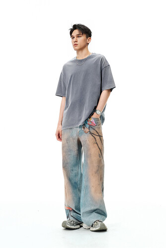 Футболка TRUESPIN Washed Светло-Серый фото 5