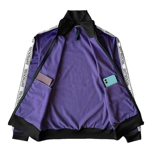 Олимпийка ANTISOCIAL Stripe Фиолетовый фото 7