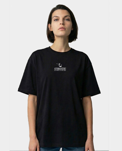 Футболка ASTRONAUTICS1961 КВАЗАР 1.0 Черный/Белый фото 3