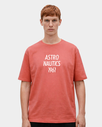 Футболка ASTRONAUTICS1961 КВАЗАР 2.0 Розовый/Белый фото 5