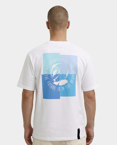 Футболка ASTRONAUTICS1961 КВАЗАР 5.0 Кремовый/Цветной фото 5