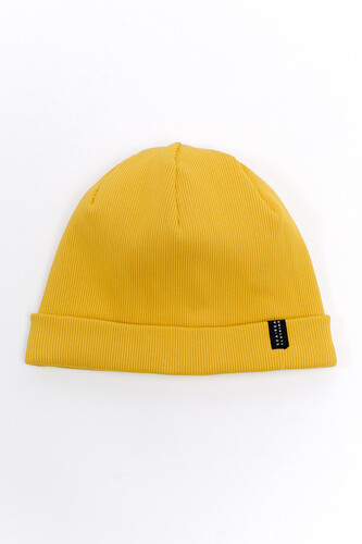 Шапка SEA-PEA СLOTHING Two (с флисом) Горчица фото 4