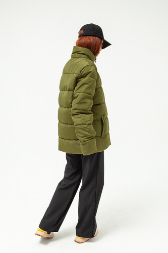 Куртка TRUESPIN Puffy Hooded Jacket Green фото 24