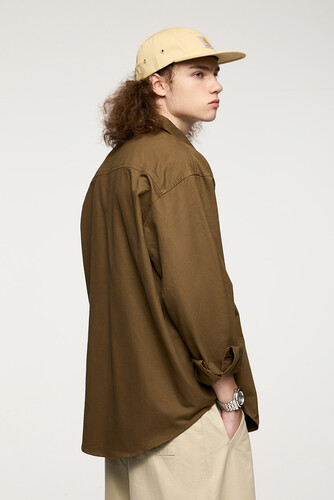 Рубашка TRUESPIN Blank Коричневый фото 11