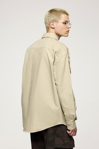 Рубашка TRUESPIN Blank Хаки фото 11